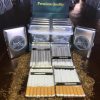 Metal, cigarette, case, metal case